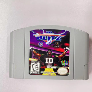เวอร์ชั่นอเมริกา NFL <span class=keywords><strong>Blitz</strong></span> 2000 N64 ตลับเกมสำหรับเครื่องเล่นนินเทนโด - Product Image 3