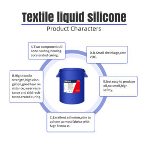 Tr24l oeko tex טקסטיל מרכיב יחיד חדר טמפרטורה ריפוי בד מגע רך ציפוי גומי סיליקון - Product Image 6