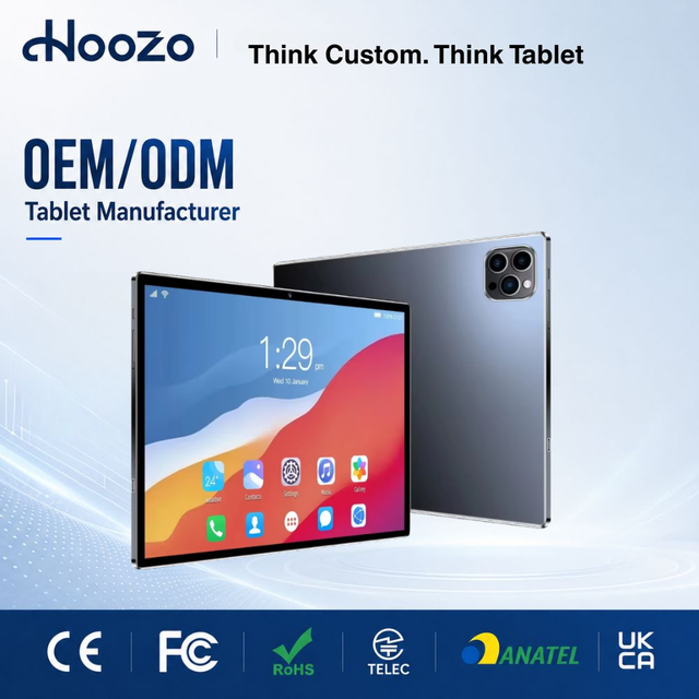 Wholesale 10.1" Android 16 Tablet PC WiFi 6 GMS Certified 4GB 64GB Octa Core Custom Boot Logo OEM Tablet for Corporate Branding