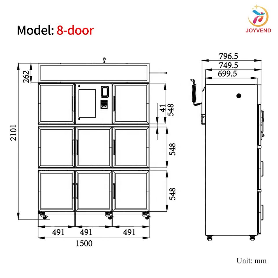 Factory Direct Flower Vending Machine Refrigerator 24/7 Self Service ...