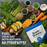 Pack de compléments multivitaminés minéraux Super Greens pour femmes, marque privée OEM ODM