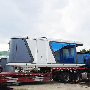 Capsule spatiale mobile sur skid pour sites touristiques, hôtel haut de gamme mobile, espace de détente touristique, pour la planification du tourisme agricole et les circuits thématiques - Product Image 4