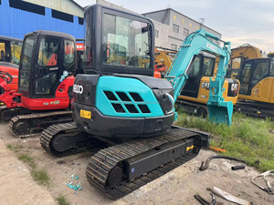 Miniexcavadora usada Kobelco 50SR, buenas condiciones, bajas horas de trabajo, excavadora hidráulica de segunda mano sobre orugas, bomba Yanmar PLC - Product Image 4