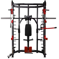 Prix usine Body Building Multi-fonctionnel Power Cage Squat Rack Haltérophilie Exercice Formation Smith Machine