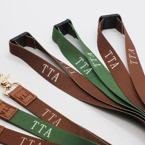 Wholesale Custom Printed <b>Polyester</b> <b>Lanyard</b> with Logo Sublimation Heat Transfer Neck Strap for Exhibition and Office - Product Image 4