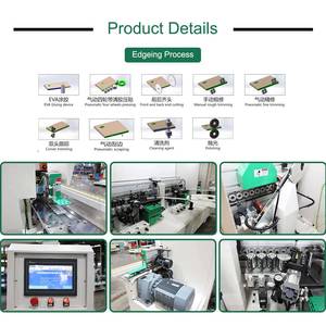 Tự động MDF PVC ván ép cạnh dải Máy edgebander với trước phay Tông đơ cho đồ nội thất cửa tủ MDF - Product Image 2