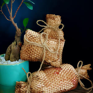 Papier d'emballage de luxe en maille nid d'abeille WELLSPRING, double face, en PE recyclé, recyclable, pour fleurs, vente en gros - Product Image 5