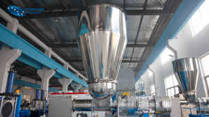 Línea de Peletización de Alimentación por Dosificación de Escamas de PP PE ABS, Máquina de Granulación de Material Duro para Reciclaje de Plástico de Desecho - Product Image 6