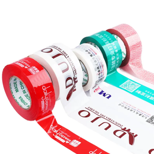 Bande d'expédition BOPP personnalisée Bande adhésive Bopp avec logo Bande d'étanchéité pour carton Boîte en carton d'expédition Bopp personnalisée - Product Image 1