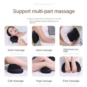 Almohada de Masaje Eléctrica para Vértebras Cervicales con Fisioterapia Infrarroja, Protección para Cintura, Hombros, Espalda y Cuello SL-898, Regalo para el Hogar - Product Image 4