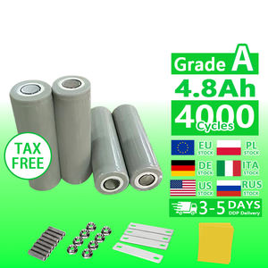 Batería cilíndrica Lifepo4 21700 3,7 <span class=keywords><strong>V</strong></span> <span class=keywords><strong>4800mAh</strong></span> baterías de iones de litio 5000mAh 6000mAh para paquete de batería herramientas eléctricas coche eléctrico - Product Image 2