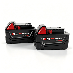 Milw M18 High Output 6.0Ah/5.0Ah 2-Pack 18650 Sel Baterai Solid State LiFePO4 Cocok untuk Alat M18 Bor Obeng Kunci Impact - Product Image 3