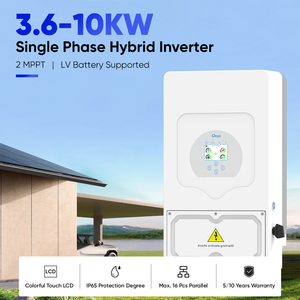 Inverter Ibrido Deye SUN-<span class=keywords><strong>3</strong></span>.6-10K-SG05LP1 Monofase 2MPPT 97,6% Efficienza IP65 99% MPPT Ampia Gamma di Temperature - Product Image 1