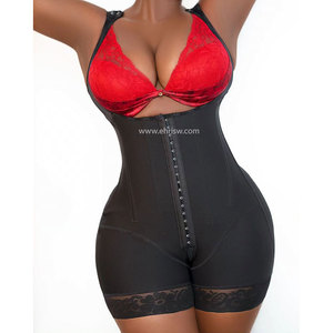 Shaplass Tummy Kiểm Soát Cơ Thể Shaper Mở Đáy Quần Faja Với Dây Kéo Đùi Mỏng Hơn Quần Short Cho Phụ Nữ - Product Image 3