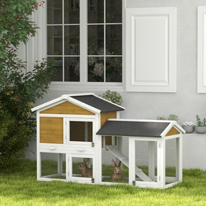 Cage de luxe pour animaux de course en plein air, poulailler et lapin pour élevage de lapins, fournitures pour petits animaux - Product Image 3