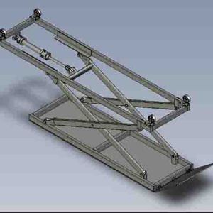 Bán Buôn OEM 800lb Thủy Lực Thép Xe Máy Nâng Lên Thang Máy Loại Cho Sửa Chữa Xe Máy - Product Image 2