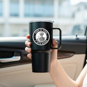Autocollants « Attendez, ce va s'aggraver », citations amusantes sur le thème des squelettes, autocollants en vinyle imperméables pour bouteilles, tasses, ordinateurs portables et casques - Product Image 5