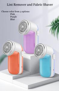 Mini Afeitadora Eléctrica Recargable de Triple Cuchilla para Ropa, Elimina Eficazmente las Pelusas, Portátil para Coche, Hogar y Autocaravana - Product Image 6