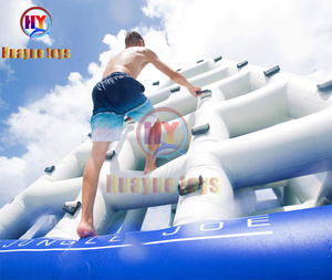 Thiết Bị Công Viên Nước Trượt Tháp Leo Núi Nổi Trượt Nước Bơm Hơi 0.9Mm Trượt Tháp Hành Động Leo Núi Bằng PVC - Product Image 2