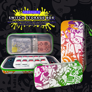 Sac d'accessoires à thème Splatoon <span class=keywords><strong>3</strong></span> adapté à la Nintendo Switch pour NS/OLED/lite Splatoon3 Sac de protection de stockage - Product Image 2