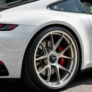 Rines de Aleación Forjados Personalizados Bku 5x130 de 19, 20 y 21 Pulgadas para <span class=keywords><strong>Porsche</strong></span> con Bloqueo Central, <span class=keywords><strong>911</strong></span> <span class=keywords><strong>GTS</strong></span> 992 991 997 GT2 GT3 RS 718 GT4 - Product Image 5