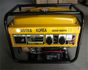 Good Quality Best Price Hot Selling 5-7kw 250cc 8HP Euro 2 Emission Japanese Type <b>Gasoline</b> <b>Generator</b> with Motor - Product Image 2