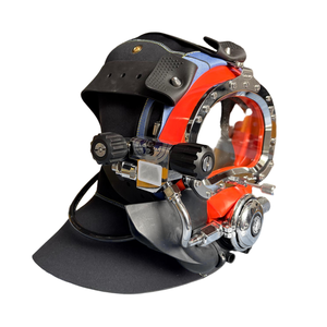 Casque de plongée commercial CDM16 en ABS et néoprène, respirant, étanche, anti-buée, plongée professionnelle - Product Image 5