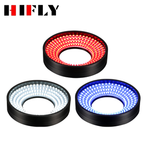 ไฟวงแหวน LED 12V/24V ขนาด 120/60 มม. สำหรับระบบมองเห็นด้วยเครื่องจักร มีความยาวคลื่นและสีหลากหลาย - Product Image 2