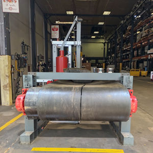 Yeni karbon çelik dökme demir bant konveyör kuyruk davul derin oluk rulman yön değiştirme fonksiyonu için mühendislik - Product Image 3