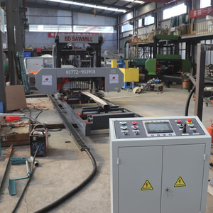 Scierie à bande horizontale CNC industrielle pour la coupe de gros bûches et le traitement du bois - Product Image 3