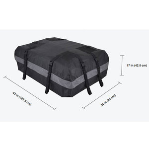 Universal Car Roof Carrier Bag Storage Rack Box Roof Top Cargo Bag With Custom Logo Waterproof Roof Bag
