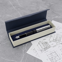 Boîte magnétique de luxe personnalisée avec insert en mousse, boîte cadeau rigide, emballage pour stylo et pinceau, boîte à fermeture magnétique