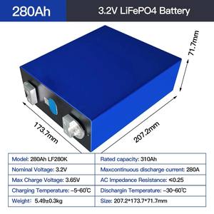 Batería de Litio-Hierro-Fosfato (LiFePO4) para Vehículos Recreativos y Marinos, 12.8V 51.2V MB31 MB56 3.2V 280Ah 304Ah 314Ah |   En Existencia en Polonia, UE - Product Image 6