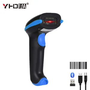 YHD-5700LW High Quality Handheld 1D Bar Code Warehouse Scanning Gun Barcode Scanner Wireless