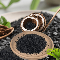 Charbon actif granulaire de coque de noix de coco à haute adsorption pour l'extraction de l'or et les procédés CIP/CIL