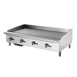 Glead Gas grill commercial Flat Top Grill Counter Top Griddle Gas Griddle Factory Supply