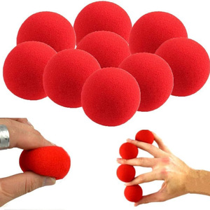 Meilleures ventes transfrontalières : Accessoires <span class=keywords><strong>de</strong></span> <span class=keywords><strong>magie</strong></span> Sponge Brothers, Pack <span class=keywords><strong>de</strong></span> 10 balles éponge sonores, Jouet <span class=keywords><strong>de</strong></span> <span class=keywords><strong>magie</strong></span> <span class=keywords><strong>de</strong></span> close-up, Inclut des instructions pour - Product Image 3
