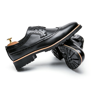 Zapatos de Cuero para Hombre, Última Moda 2024, Gran Venta, Versátiles, Zapatos Formales de Oficina, Zapatos de Vestir Formales para Caballero - Product Image 4