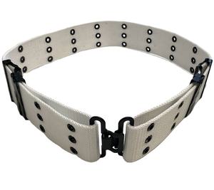 고품질 화이트 컬러 벨트 16 행 48pcs eyelets 후크 버클 및 <span class=keywords><strong>4</strong></span> 루프 - Product Image 1