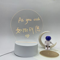 Tableau d'affichage créatif Led veilleuse USB babillard lumière de vacances avec stylo cadeau pour enfants petite amie décoration veilleuses