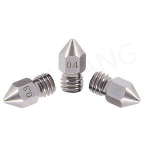 Boquilla de Acero Inoxidable Qipang MK8, Accesorio para Impresora 3D, 0.2, 0.3, 0.4, 0.5, 0.6, 0.8, 1.0 mm - Product Image 2