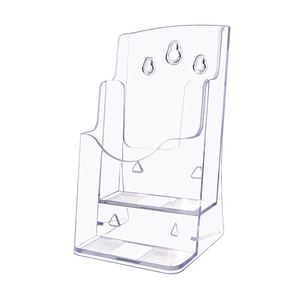 Support de brochure en acrylique transparent, présentoir de prospectus, de livret, de menu, de papier, support de carte transparent – Fourniture directe usine - Product Image 6