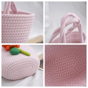 Cesto regalo per bambini per <span class=keywords><strong>compleanno</strong></span> natale cesto portaoggetti per bambina felice - Product Image 4