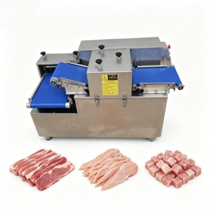 Súper Rendimiento 	 Máquina Cortadora de Pechuga de <span class=keywords><strong>Pollo</strong></span> en Cubos 	 Máquina Rebanadora de Carne, Rebanadora de Cordero y Res 	 Máquina Automática para Cortar <span class=keywords><strong>Pollo</strong></span> - Product Image 4