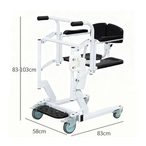 Silla de Ruedas Eléctrica Motorizada <span class=keywords><strong>para</strong></span> Pacientes con Discapacidad, Silla de Baño con Elevación <span class=keywords><strong>para</strong></span> Pacientes con Derrame Cerebral - Product Image 3