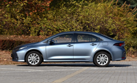 Toyota Corolla d'occasion 2021 à double moteur 1.8L E-CVT, version haut de gamme, très demandée