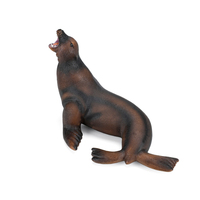 Venta al por mayor de PVC sólido simulación Vida Marina León marino modelo criatura marina juguetes figuritas de animales juguetes para niños