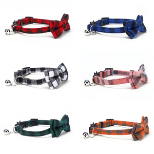 Collar de gato desmontable para mascotas de alta calidad con collar ajustable y campana pequeña decoración de Navidad para mascotas - Product Image 2