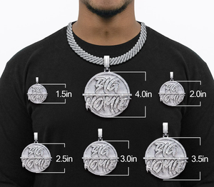 Pendentif personnalisé en argent 925 avec <span class=keywords><strong>diamant</strong></span> Moissanite VVS certifié GRA, style Hip Hop, lettre initiale, chaîne Iced Out, bijoux fins - Product Image 4