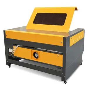 NUEVO Markdown Venta 1000X800MM 60W/80W/100W/130W plexiglás plástico cuero cnc grabado láser y fresadoras grabado de vidrio